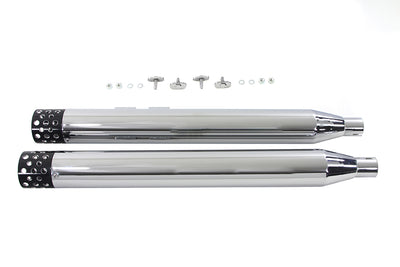Muffler Set with Black Shooter Style Ends