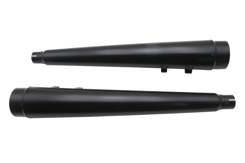 Ultima 4 inch Megaphone Muffler Set Black - 64391