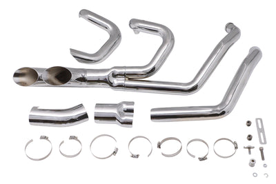 Wyatt Gatling Afterburner Exhaust System Chrome