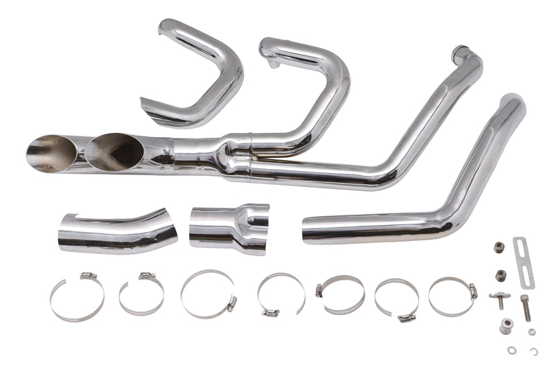 Wyatt Gatling Afterburner Exhaust System Chrome