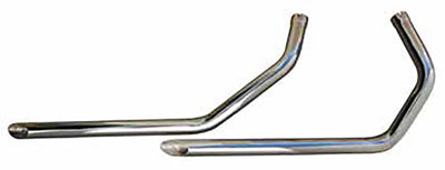 Ultima Exhaust 1-3/4 inch Drag Pipe Set Slash Cut Ends