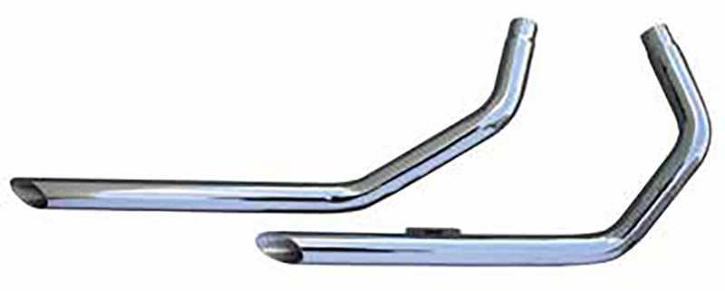 Ultima Exhaust 2 inch Drag Pipe Set Slash Cut Ends