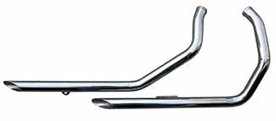 Ultima Exhaust 1-3/4 inch Drag Pipe Set Slash Cut Ends