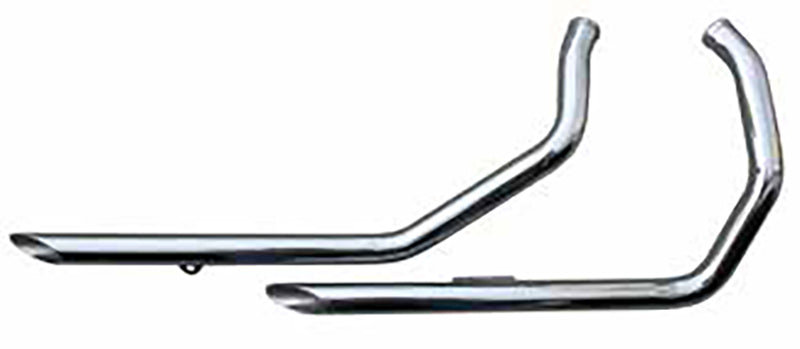 Ultima Exhaust 1-3/4 inch Drag Pipe Set Slash Cut Ends