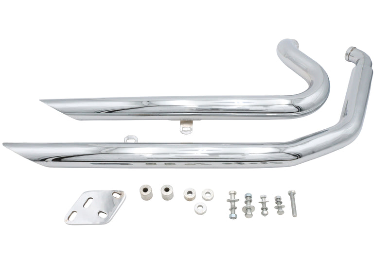Big Growl Sharp Shooters Exhaust Pipe Set Chrome - 60303