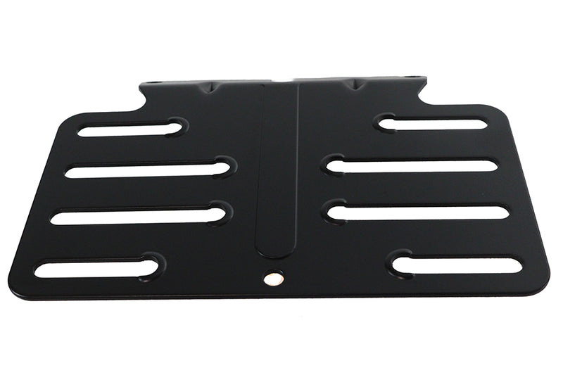 License Backing Plate Black