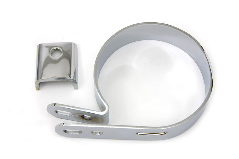 Chrome 3-1/4 inch Replica Muffler Clamp