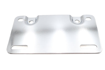 Lamp Bar Mount Plate Chrome