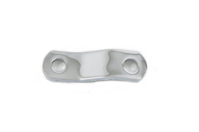 Chrome Offset Exhaust Bracket