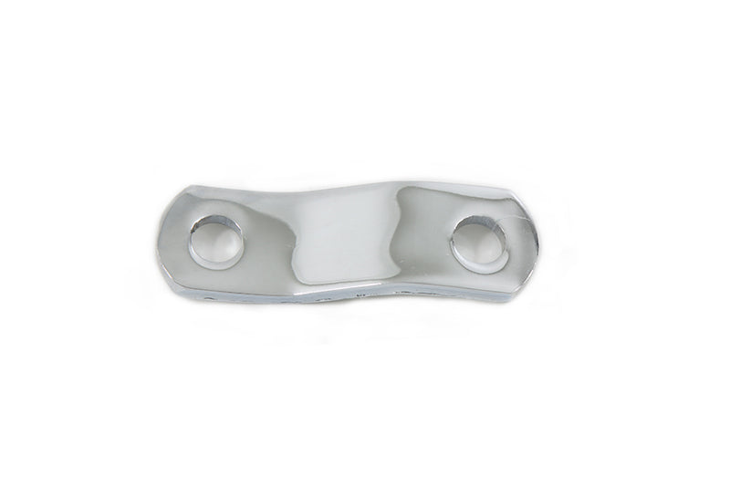 Chrome Offset Exhaust Bracket