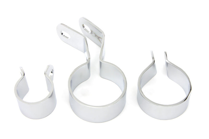 Chrome Exhaust Clamp Kit