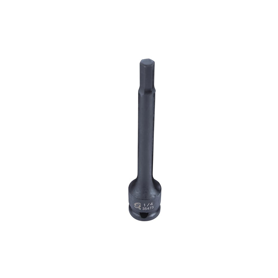 Sunex 3/8" Dr. 1/4" Extended Length Impact Hex Driver