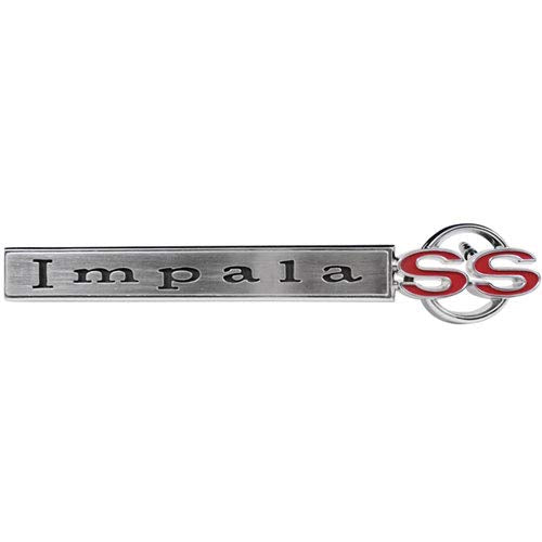 Trim Parts 2619 Front Fender Emblem (1967 Impala u201cImpala SSu201d)