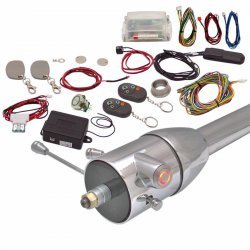 AutoLoc Power Accessories 89808 Red One Touch Engine Start Kit with RFID, Column Insert/Remote