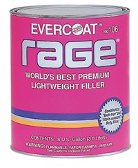 Evercoat 106 Rage Premium Lightweight Body Filler - Gallon by Evercoat