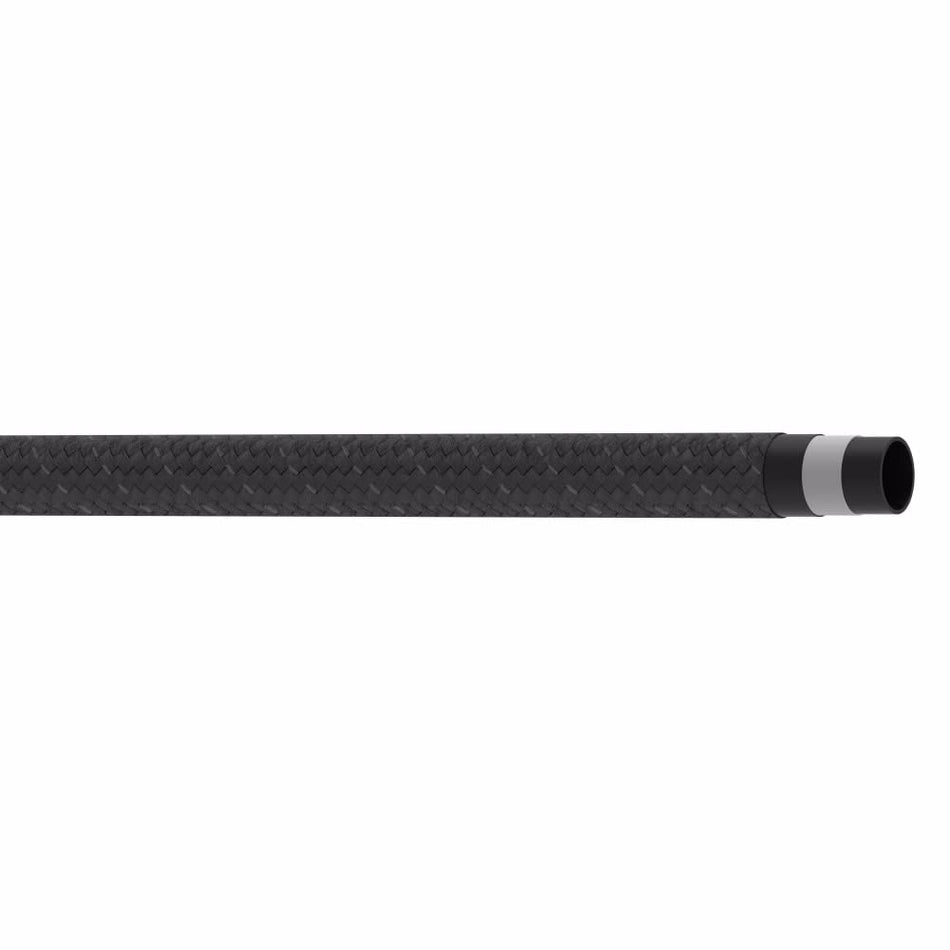 Aeroquip FCB0406 Braided Streetlite Hose, AN 4, 6 Foot, Black