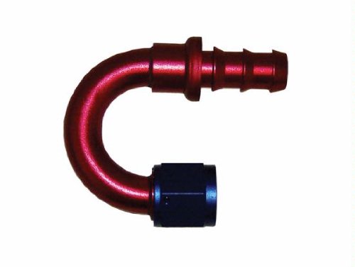 SRP Push-On Hose Fitting, 180 Degree -10 - 1564