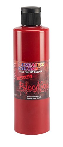 Createx Colors Bloodline Paint for Airbrush, 8 oz, Blood Red