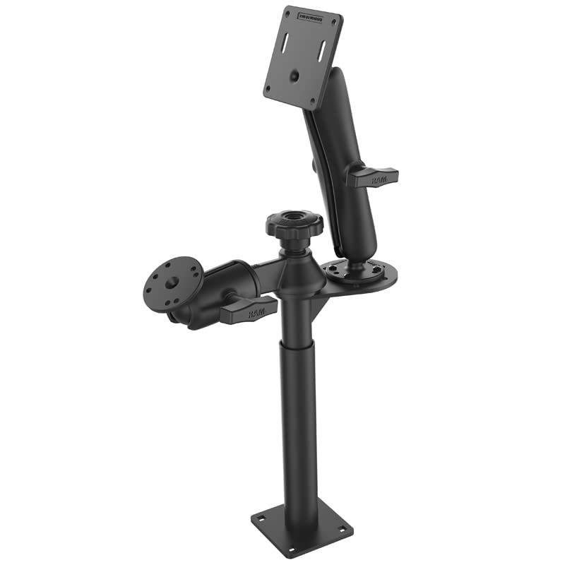 RAM������ Tele-Pole��������� with 8��������� & 9��������� Poles and Double Ball 75x75mm VESA Mount