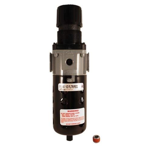 Milton 1111-5, 1/2" NPT Polycarbonate Piggyback Filter Regulator (Pack of 2 pcs)
