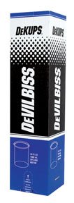 DeVilbiss DEV-DPC600 Dekups 34 Fl. Oz.44; 1000 Ml Disposable Cups And Lids44; 32 Count