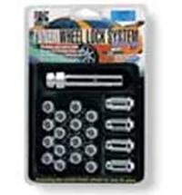 Gorilla Automotive 21633SD Sd Lock Sys Acorn 12-1.50 Chr Clam