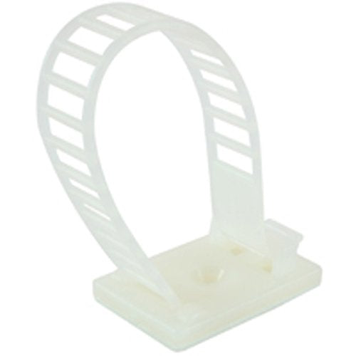 NTE Electronics 04-LACC39 Nylon Adjustable Cable Clamp, Ladder Style, 1.024 (Pack of 10)