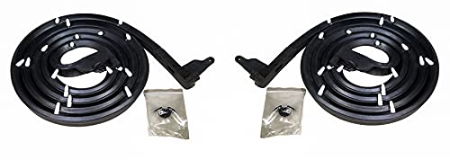 Precision DWP 1510 63 Door Weatherstrip Seal Front 2 Piece Set