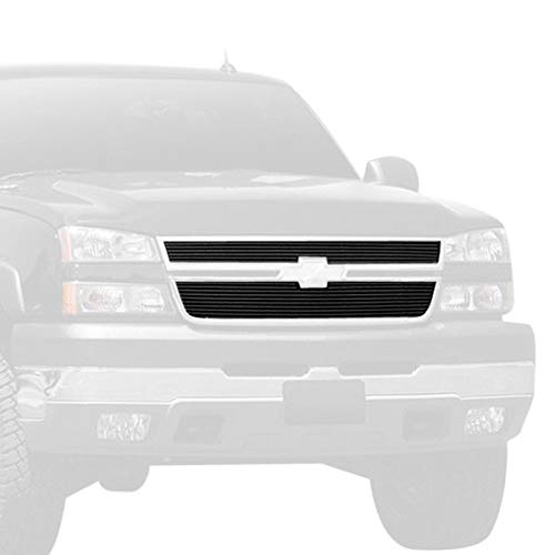 Carriage Works 06 Silverado 1500/05-06 Silverado 2500/3500 Quick Replacement Black Billet Grille - 2213