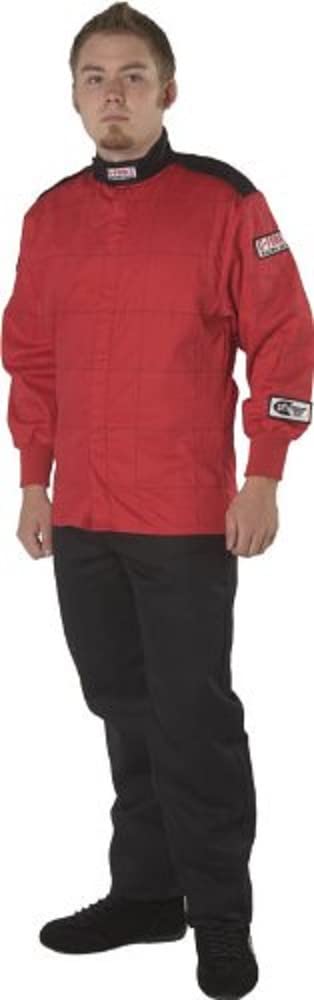 G-Force 4126SMLRD GF 125 Red Small Single Layer Racing Jacket