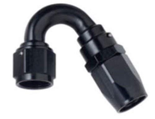 Fragola -6AN x 150 Degree Power Flow Hose End - Black