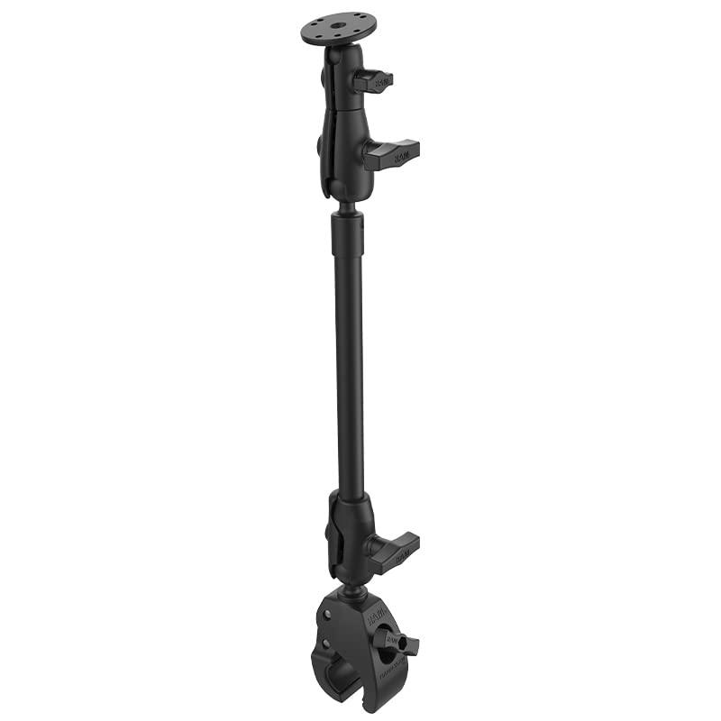 Ram Mounts Tough Claw Pipe Mount with Round Plate Tough Claw, 907, W126109164 (Round Plate Tough Claw, 907 g, 635 mm, 1 pc(s))