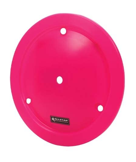 Allstar Performance ALL44290 44290 Mud Cover - Quick Turn Fastener - Plastic - Fluorescent Pink - 15 in Beadlock Wheels - Each