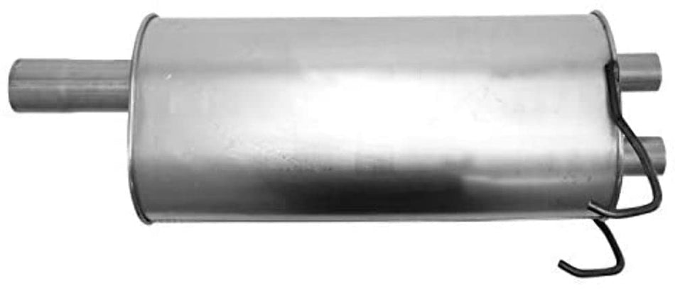nobrandname 2567 Muffler - Challenge Oval Body - H8.5 X W11.5 X L26 37.5 OAL 3 ID / 2.25 ID Config. BB Muffler - Challenge