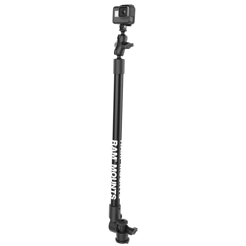 RAM������ Tough-Pole��������� Camera Mount with Single Pipe & RAM������ Track-Node��������� Base