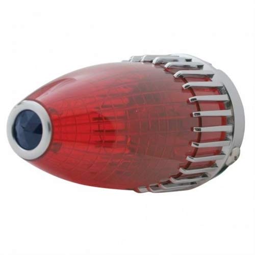 United Pacific Tail Light w/Blue Dot, Red Lens For 1959 Cadillac