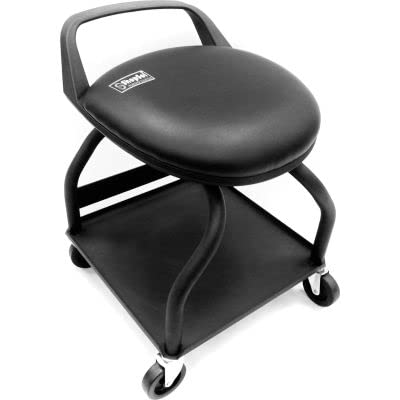 Mechanics Stool 400 lbs Capacity Vinyl seat