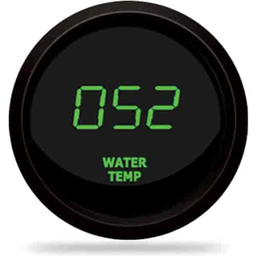 Intellitronix 2-1/16 LED Digital Water Temp Gauge 18-255 Degr