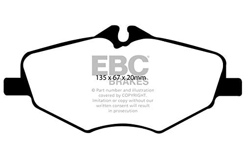 UD987 FRONT EBC OE Brake Pads