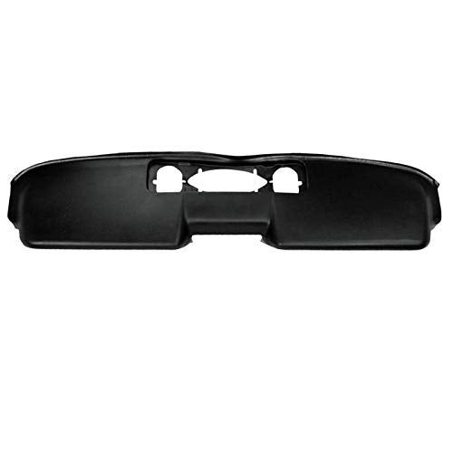 Scott Drake Black Dash Pad, Compatible with 1966 Ford Mustang, Model C6ZZ-6504290-BK
