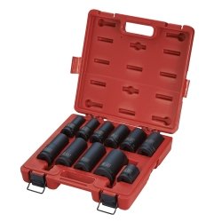 Sunex SUN4632 0.75 in. Drive Wheel Service Impact Socket Set - Pack of 1111