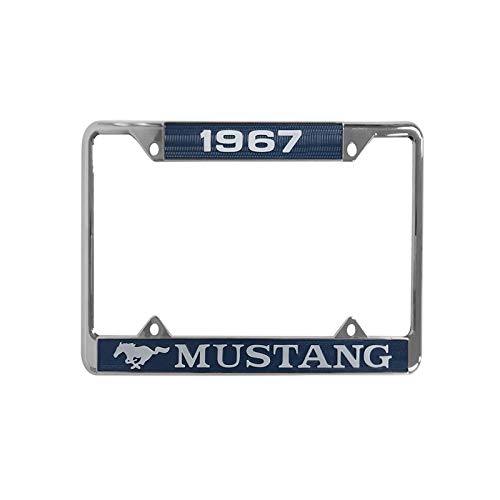Scott Drake ACC-LPF-67 1967 Year Dated License Plate Frame with Mustang Logo