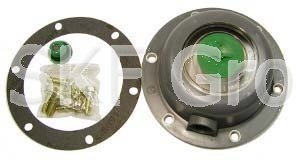 SKF Oil Fill 6 Bolt Hubcap, 6.58" Outer Diameter Bearing Cap Seal 1669 for Ford Freightliner