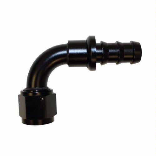 SRP Push-On Hose Fitting, 90 Degree -12 - 1535BLK