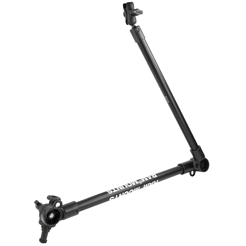 RAM������ Tough-Pole��������� 48" Double Pipe Mount with RAM������ Track-Node��������� Base