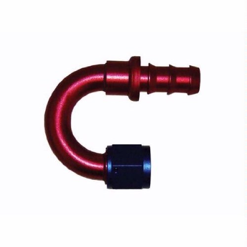 SRP Push-On Hose Fitting, 180 Degree -12 - 1565