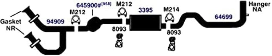 AP Exhaust Products 64699 Exhaust Tail Pipe
