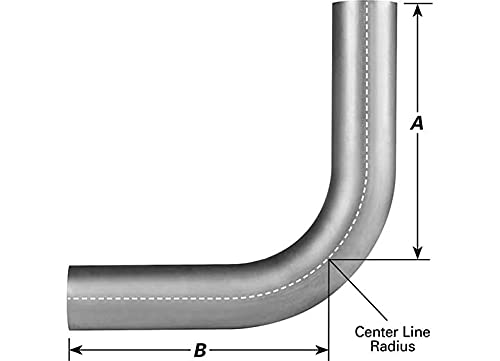 AP Exhaust (10537) 90 Degree Elbow, Aluminized Steel