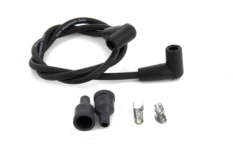 Universal Black 7mm Spark Plug Wire Kit
