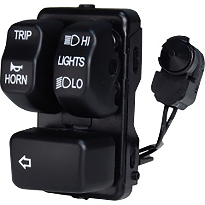 Left Side Handlebar Control Module Black